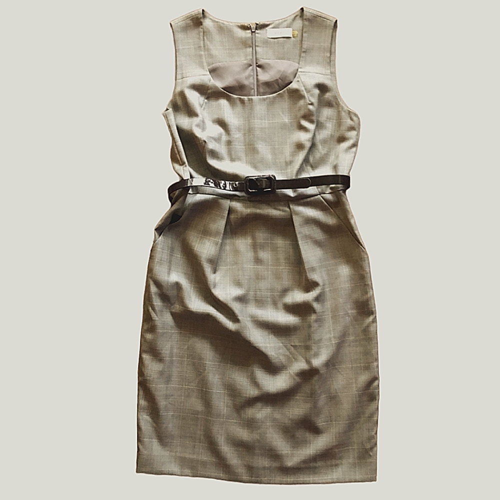 vintage Calvin Klein dress with belt sz 8